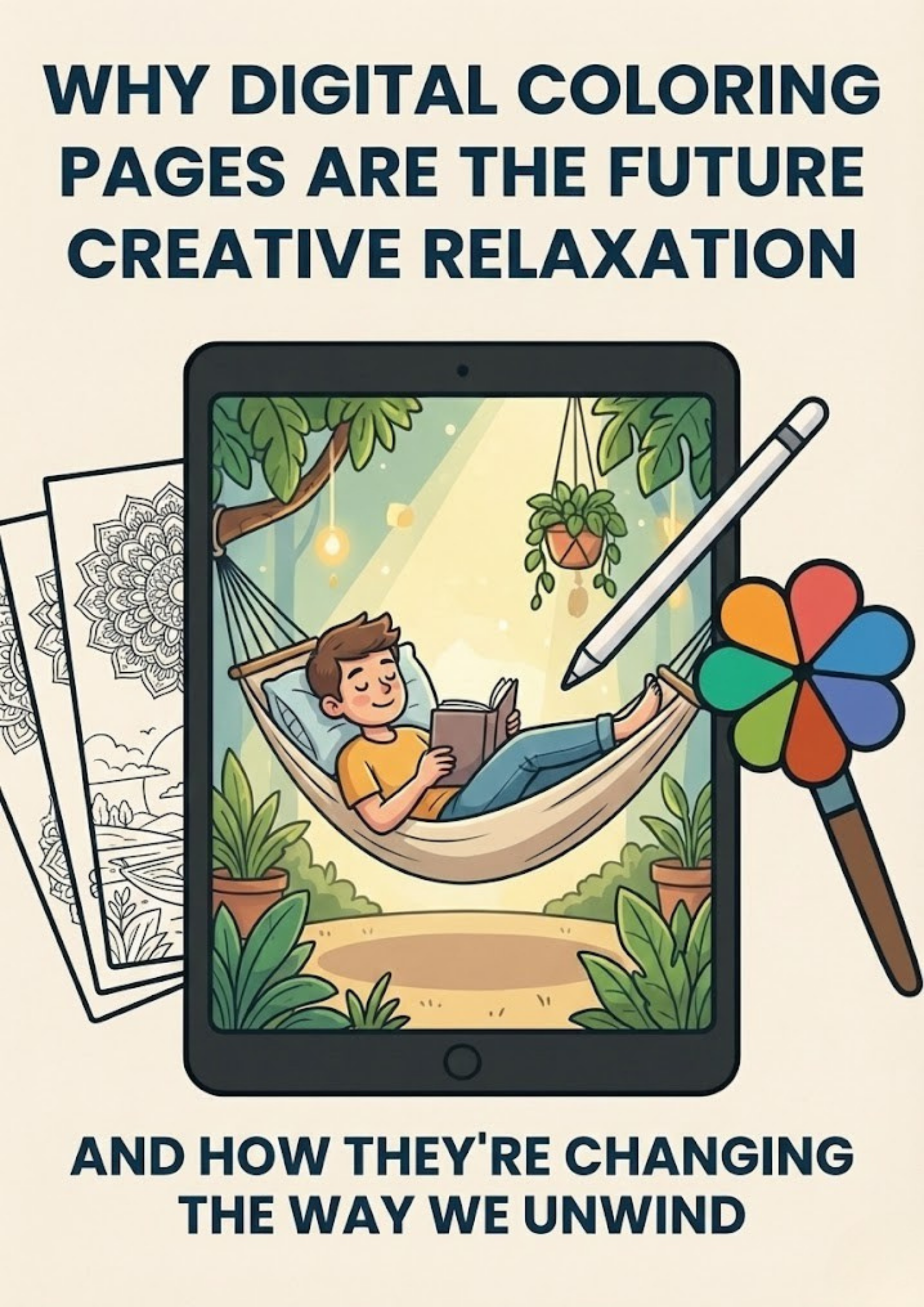 Why Digital Coloring Pages Are the Future of Creative Relaxation