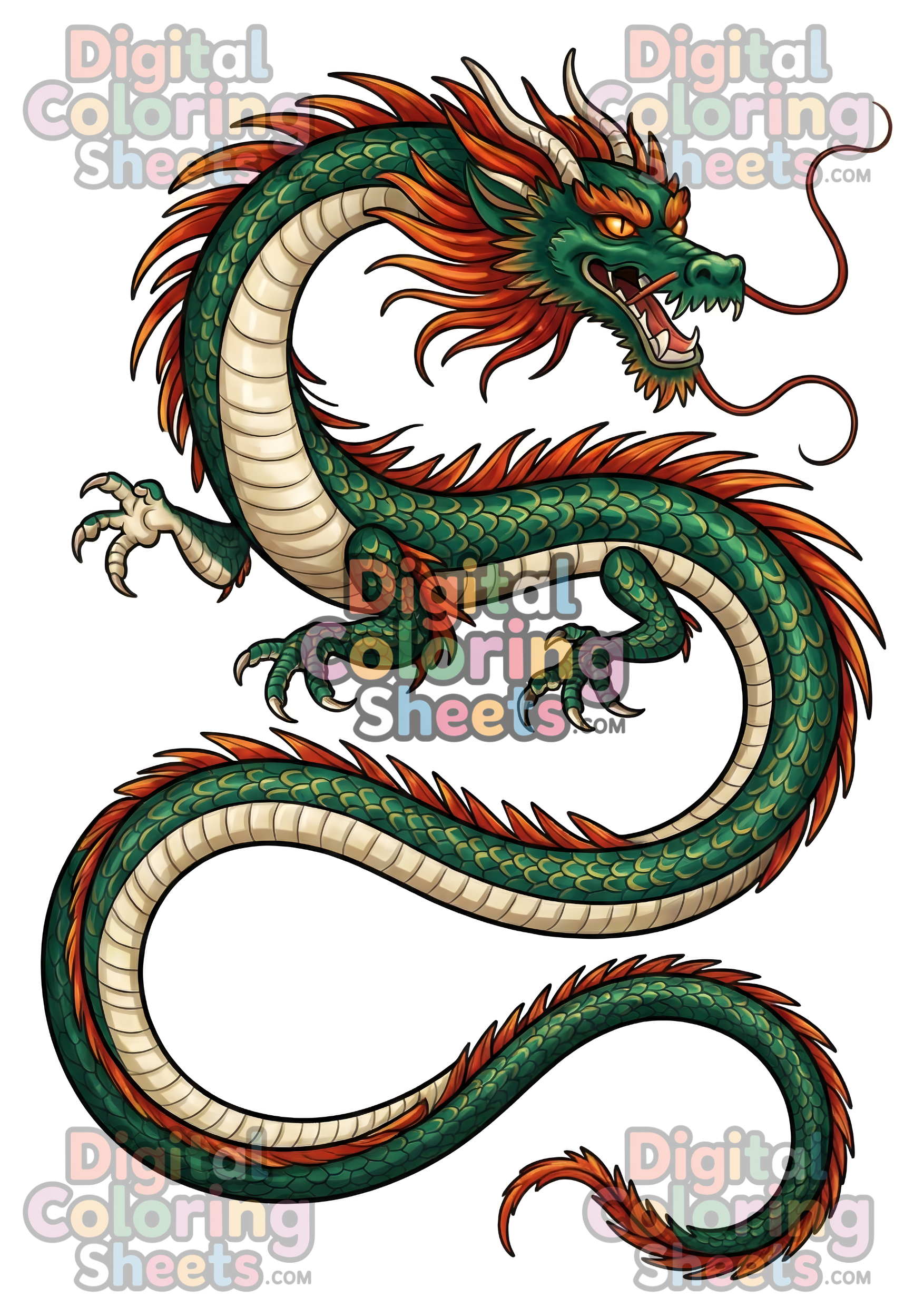 Fantasy & Mythical Creatures coloring pages