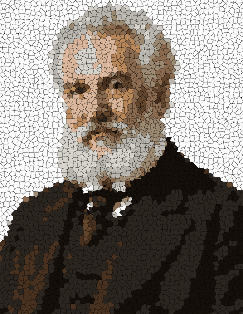 Alexander Graham Bell mystery color by number finished colored answer