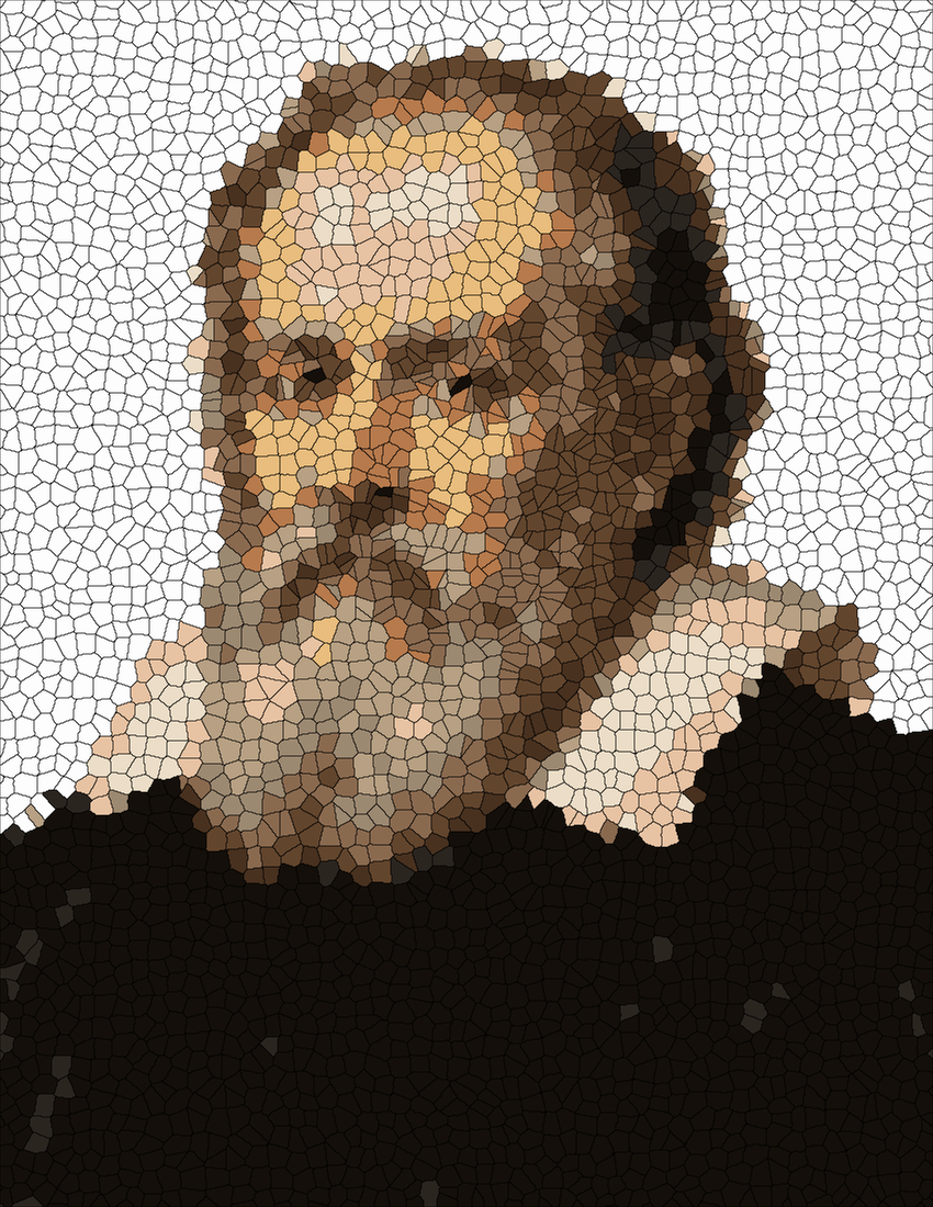 Galileo Galilei mystery color by number finished colored answer